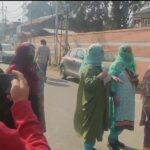 Residents Protest Outside PHE Office in Srinagar Over Worsening Water Shortage in Abi Guzar